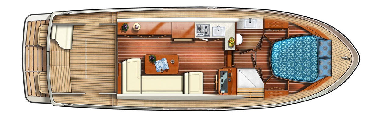 Linssen Grand Sturdy 35.0 Sedan Layout