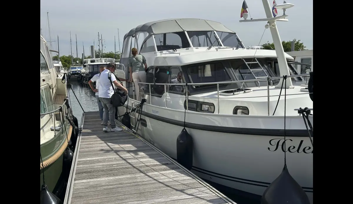 Aan boord van uw Linssen-charterjacht