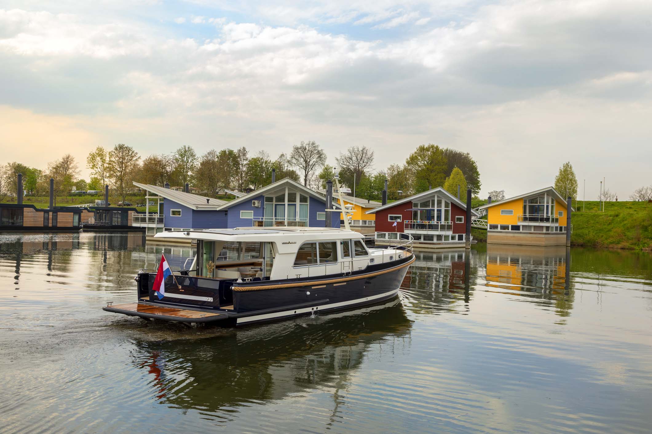 Linssen Grand Sturdy 500 Sedan at Camping de Maasterp